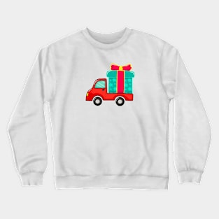 cute gift box Crewneck Sweatshirt